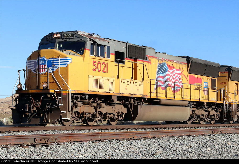 Union Pacific SD70M #5021